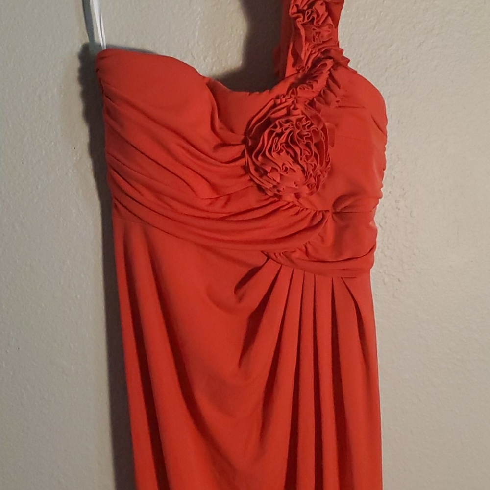 Salmon dress